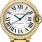 Cartier Ballon Bleu Yellow Gold 36 MM - Yellow Gold Bracelet - White Dial - WJBB0007