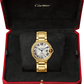 Cartier Ballon Bleu Yellow Gold 36 MM - Yellow Gold Bracelet - White Dial - WJBB0070