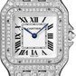 Cartier Panthére De Cartier White Gold (Medium Model) 29 MM - White Gold Diamond - White Gold Diamond Bezel - White Dial - HPI01130