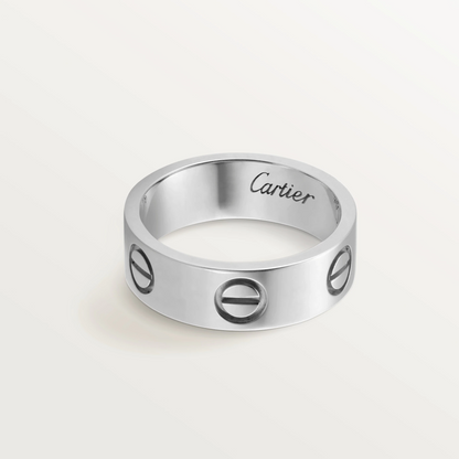 Cartier Love Ring - White Gold - B4084700