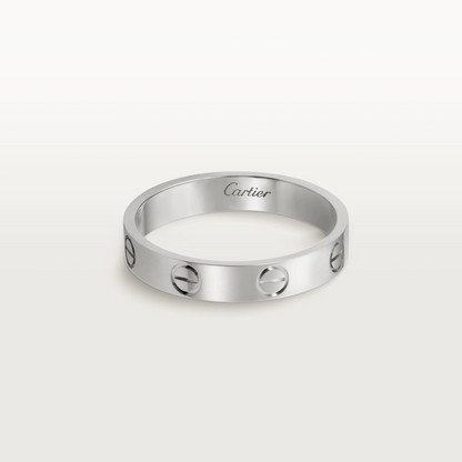 Cartier Love Wedding Band - White Gold - B4085100