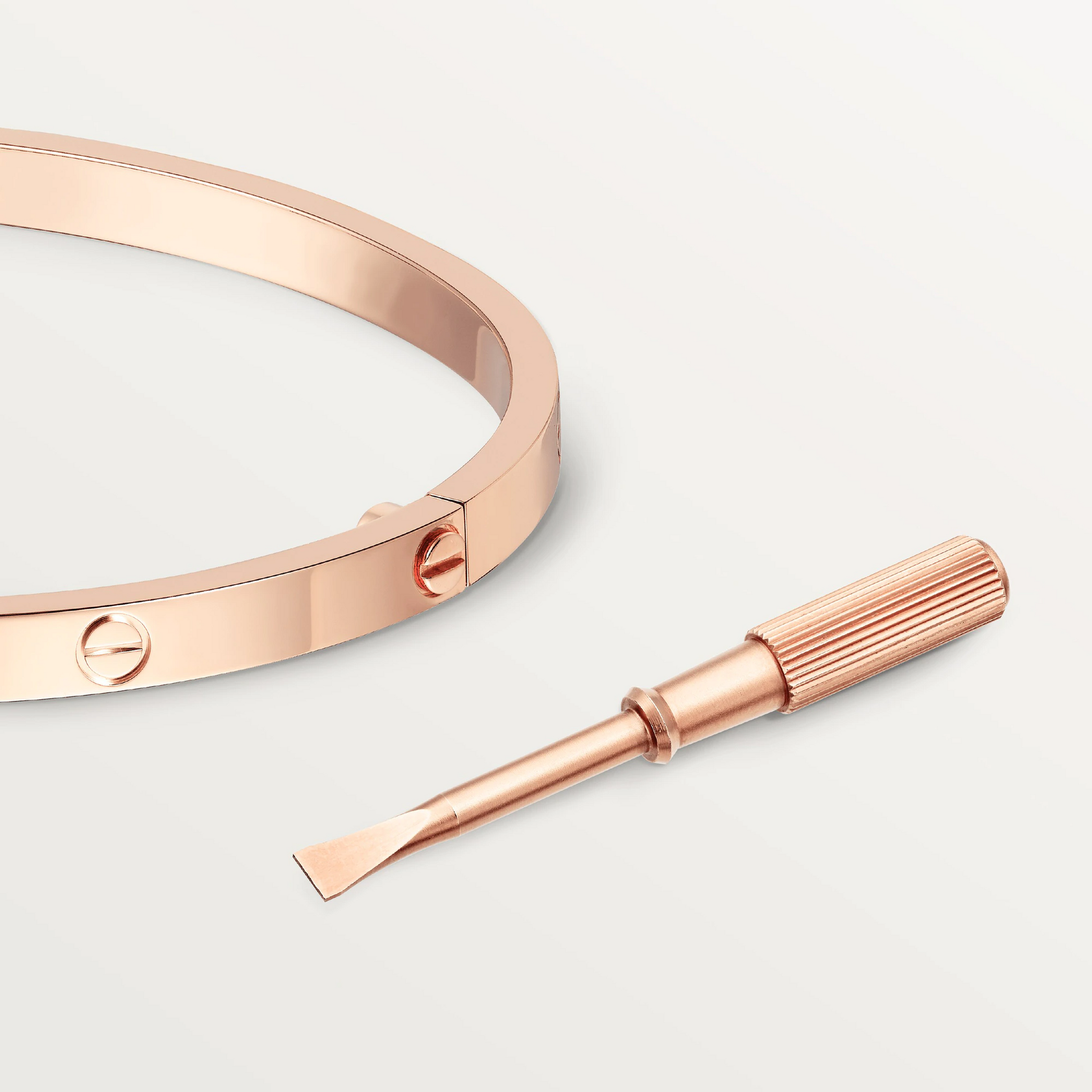 Cartier Love Bracelet - Rose Gold Small Model - B6047317