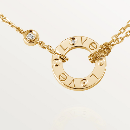 Cartier Love Necklace - Yellow Gold Small Model - B7219500