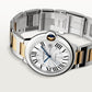 Cartier Ballon Bleu Stainless Steel 42 MM - Stainless Steel & Yellow Gold Bracelet - White Dial - W2BB0031