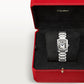 Cartier Tank Stainless Steel (Small Model) 25 MM - Stainless Steel Bracelet - Stainless Steel Bezel - White Dial - W51008Q3