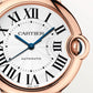 Cartier Ballon Bleu Rose Gold 36 MM - Rose Gold Bracelet - White Dial - WGBB0043
