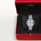 Cartier Ballon Bleu Stainless Steel 33 MM - Stainless Steel Bracelet - Blue Silvered Sunray Dial - WSBB0062
