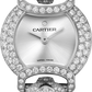 Cartier Panthére De Cartier White Gold Diamond (Small Model) 22 MM - White Gold Diamond Bracelet - White Gold Diamond Bezel - Silver Dial - HPI01533