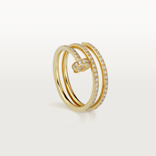 Cartier Juste Un Clou Ring - Yellow Gold Diamond - B4211900