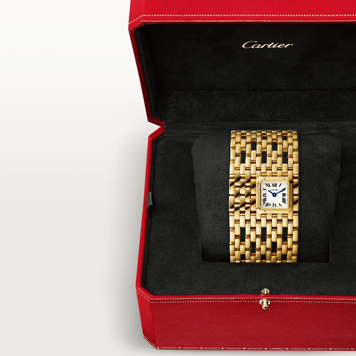 Cartier Panthére De Cartier Yellow Gold 22 MM - Yellow Gold Bracelet - Yellow Gold Bezel - White Dial - WGPN0018