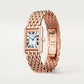 Cartier Tank Rose Gold (Small Model) 29 MM - Rose Gold Bracelet - Rose Gold Diamond Bezel - White Dial - WJTA0020