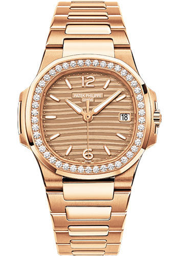 Patek Philippe Nautilus - 32MM - Rose Gold Bracelet - 7010/1R-012  nyc watcher nyc watches