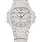 Patek Philippe Nautilus - 35.2MM - White Gold - 7118/1450G-001  nyc watcher nyc watches