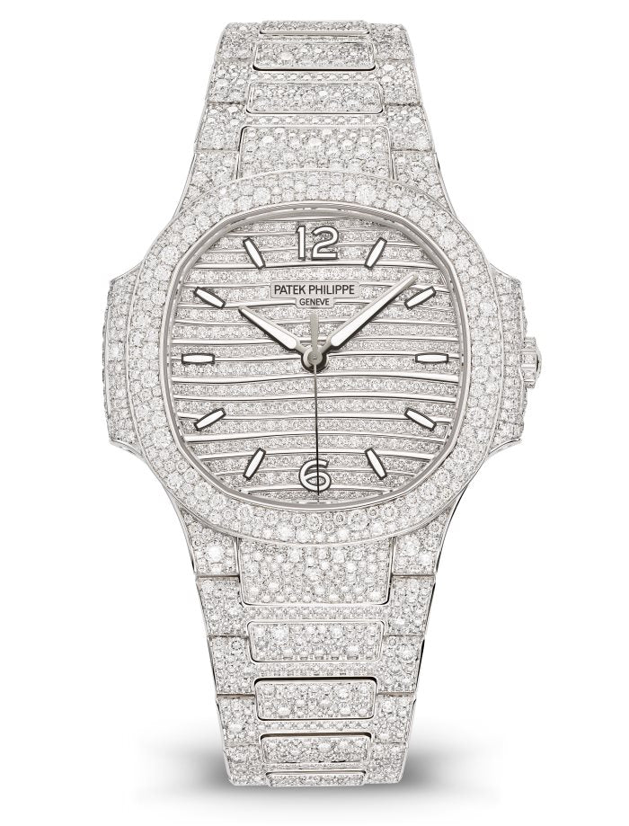 Patek Philippe Nautilus - 35.2MM - White Gold - 7118/1450G-001  nyc watcher nyc watches