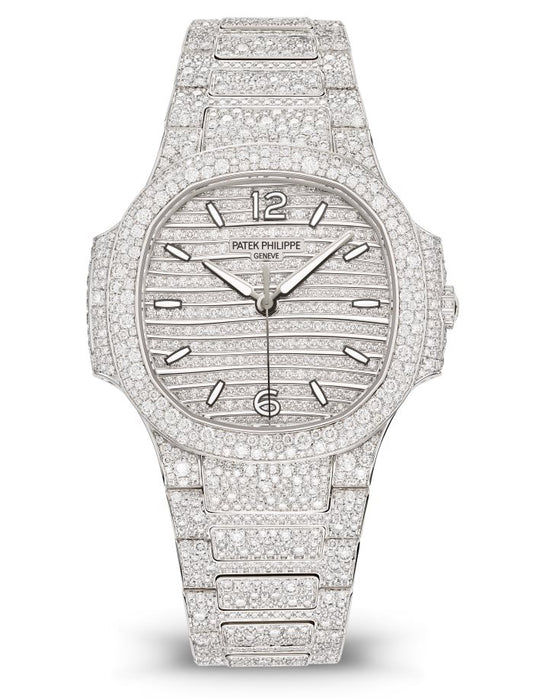 Patek Philippe Nautilus - 35.2MM - White Gold - 7118/1450G-001  nyc watcher nyc watches