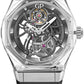 Girard-Perregaux Laureato Titanium 44 MM - Black Rubber Strap- Skeleton Dial - 81071-43-231-FB6A
