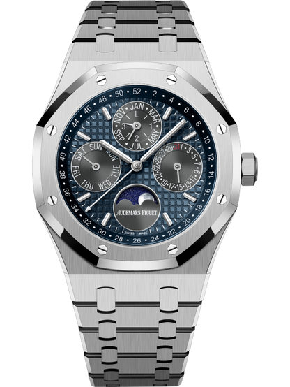 Audemars Piguet - Royal Oak - Perpetual Calendar and Moonphase - 41 MM - Titanium - 26574TI.OO.1220TI.01nyc watcher nyc watches
