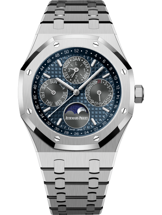 Audemars Piguet - Royal Oak - Perpetual Calendar and Moonphase - 41 MM - Titanium - 26574TI.OO.1220TI.01nyc watcher nyc watches