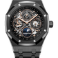 Audemars Piguet - Royal Oak - Perpetual Calendar and Moonphase - 41 MM - Black Ceramic - 26585CE.OO.1225CE.01  nyc watcher nyc watches