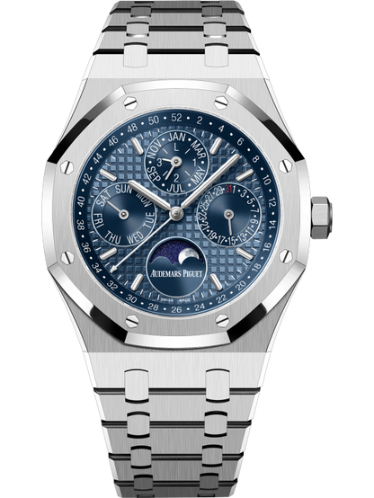 Audemars Piguet - Royal Oak - Perpetual Calendar and Moonphase - 41 MM - Steel - 26574ST.OO.1220ST.03  nyc watcher nyc watches