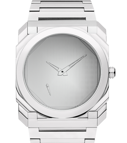 Bvlgari Octo Finissimo - Stainless Steel 40 MM - Stainless Steel Bracelet - Silver Dial - Stainless Steel Bezel - 103710