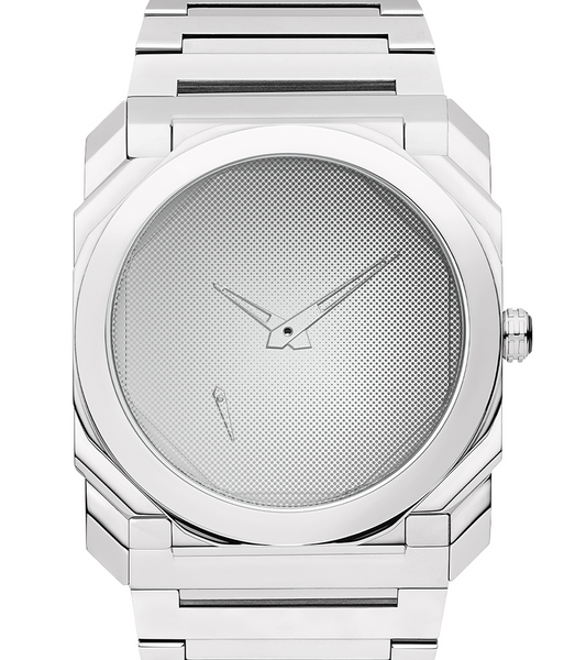 Bvlgari Octo Finissimo - Stainless Steel 40 MM - Stainless Steel Bracelet - Silver Dial - Stainless Steel Bezel - 103710