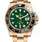 Rolex Yellow Gold GMT-Master II  Watch - 40 MM - Oyster Bracelet - Green Dial - 116718LN