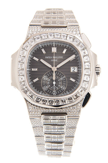Patek Philippe Nautilus - 40.5 MM - White Gold - 5980/1400G-010 nyc watcher nyc watches