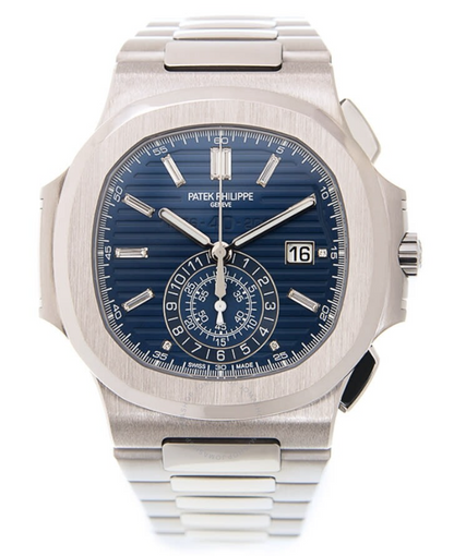 Patek Philippe Nautilus Chronograph - 40th Anniversary Limited Edition - 44 MM - White Gold - 5976/1G-001