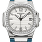 Patek Philippe Nautilus - 32 MM - White Gold - 7010G-011 nyc watcher nyc watches