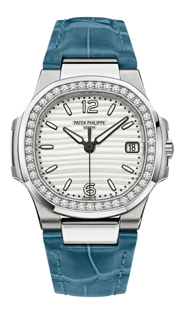 Patek Philippe Nautilus - 32 MM - White Gold - 7010G-011 nyc watcher nyc watches
