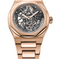 Girard-Perregaux Laureato Pink Gold 42 MM - Pink Gold Bracelet - Skeleton Dial - 81015-52-002-52A