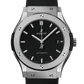 Hublot Classic Fusion Titanium  45 MM - Black Rubber Strap - Black Dial - 511.NX.1171.RX