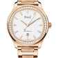 Piaget Polo - Rose Gold Diamond 36 MM - Rose Gold Bracelet - White Diamond Dial - Rose Gold Diamond Bezel - G0A46020