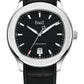 Piaget Polo - Stainless Steel  42 MM - Black Leather Strap - Black Dial - Stainless Steel Bezel - G0A47014