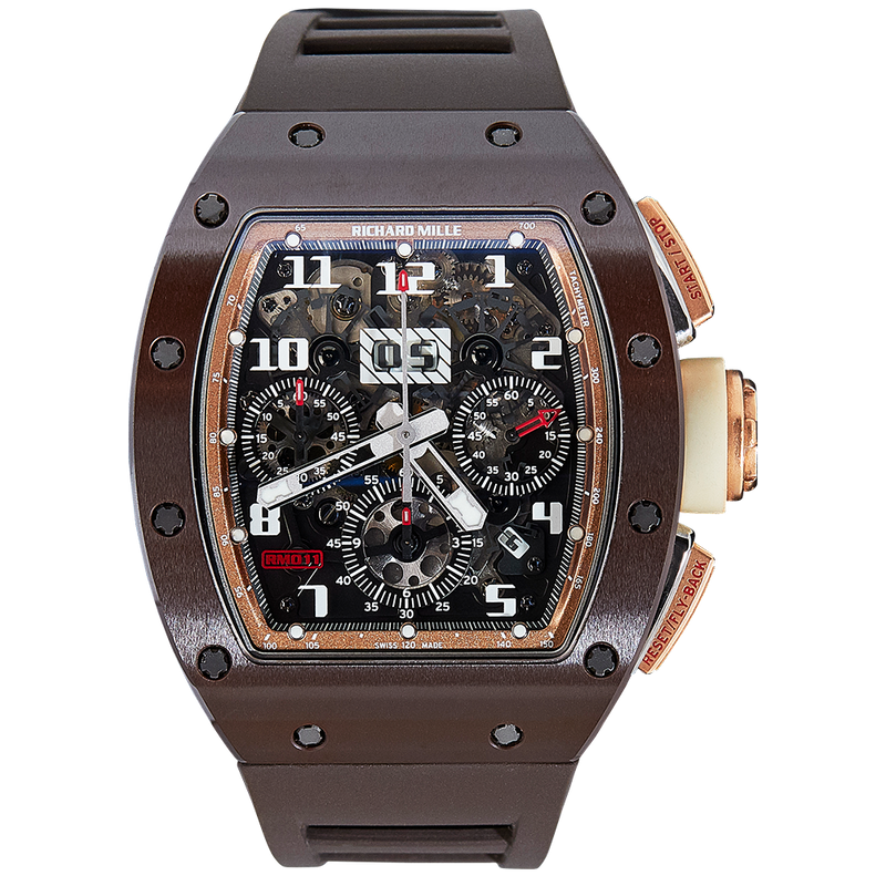 Richard Mille - Ceramic and Rose Gold - RM 011 RG CR nyc watcher nyc watches