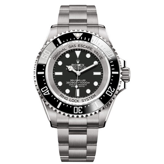 Rolex Deepsea Titanium Sea-Dweller Watch - 50 MM - Oyster Bracelet - Black Dial - 126067