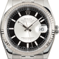 Rolex Stainless Steel And White Gold Datejust - 36 MM - Jubilee Bracelet - Fluted Bezel - Tuxedo Dial - 112854