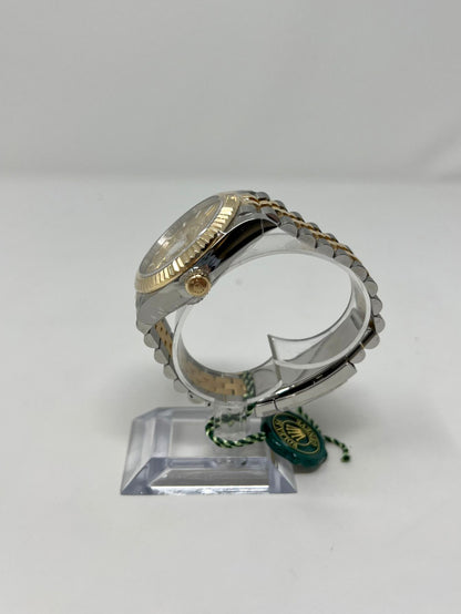 Rolex Stainless Steel & Yellow Gold Sky Dweller Watch - 42 MM - Jubilee Bracelet - Yellow Dial - 326933-0004