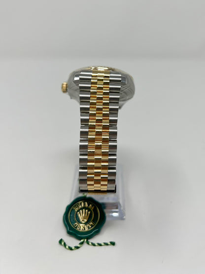 Rolex Stainless Steel & Yellow Gold Sky Dweller Watch - 42 MM - Jubilee Bracelet - Yellow Dial - 326933-0004