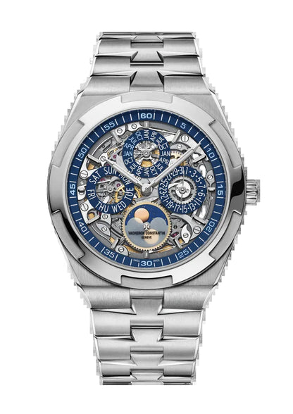 Vacheron Constantin Overseas Perpetual White Gold 41.5 mm - White Gold- Skeleton Dial - 4300V/120G-B946