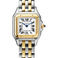 Cartier Panthére De Cartier Stainless Steel and Yellow Gold (Small Model) 22 MM - Stainless Steel and Yellow Gold Bracelet - Yellow Gold Bezel - White Dial - W2PN0006