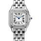 Cartier Panthére De Cartier Stainless Steel (Small Model) 22 MM - Stainless Steel Bracelet - Diamond Bezel - White Dial - W4PN0007