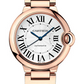 Cartier Ballon Bleu Rose Gold 36 MM - Rose Gold Bracelet - White Dial - WGBB0043