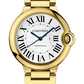 Cartier Ballon Bleu Yellow Gold 36 MM - Yellow Gold Bracelet - White Dial - WGBB0046