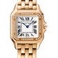 Cartier Panthére De Cartier Rose Gold (Medium Model) 27 MM - Rose Gold Bracelet - Rose Gold Diamond Bezel - White Dial - WJPN0009