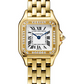 Cartier Panthére De Cartier Yellow Gold (Small Model) 22 MM - Yellow Gold Bracelet - Diamond Bezel - White Dial - WJPN0015