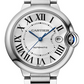 Cartier Ballon Bleu Stainless Steel 40 MM - Stainless Steel Bracelet - White Dial - WSBB0040