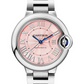 Cartier Ballon Bleu Stainless Steel 33 MM - Stainless Steel Bracelet - Pink Dial - WSBB0046