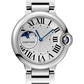 Cartier Ballon Bleu Stainless Steel 37 MM - Stainless Steel Bracelet - White Dial - WSBB0050